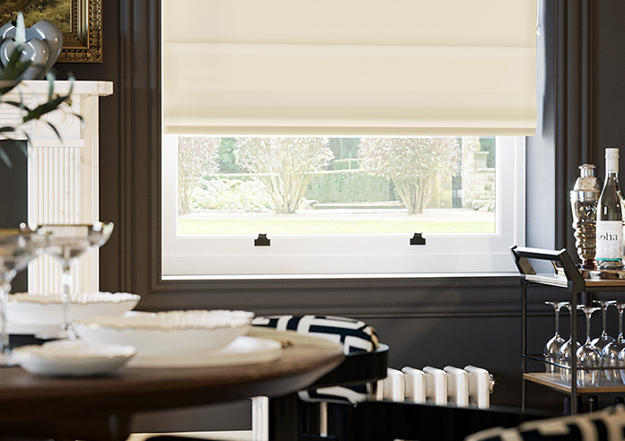 Saltaire, Buttercream - Twist&Fit Roman Blind - Image 5